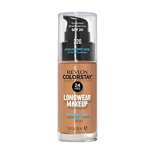 Revlon Colorstay Longwear Makeup Normal/Dry, 320 True Beige, 1 fl oz