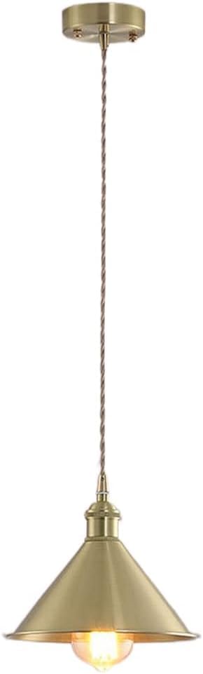 Candelabro dorado de diseño trompeta pequeña para comedor moderno