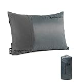 OneTigris WILDDREAM 携帯枕 キャンプピロー 柔らかい クッション性よい カバー洗い可能 48×34cm 厚さ14cm 快適 通気 耐久 軽量 キャンプ 車中泊 旅行に適用