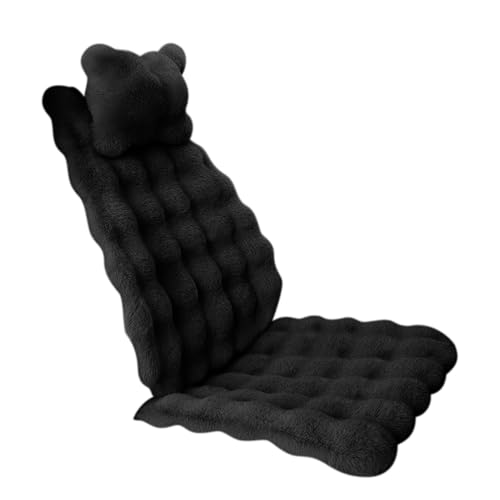 Coussin de siège de voiture en peluche pour optimiser le confort hivernal