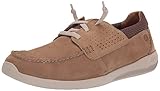 Clarks Gorwin Moc Sneaker, Dark Sand, 12 Medium