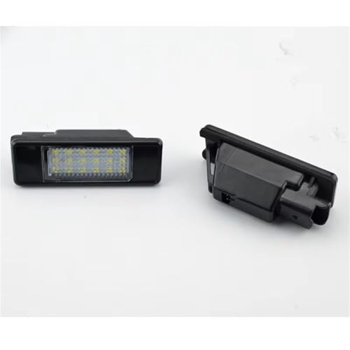 Luces LED matrícula Citroën C2 C3 C5 C8 de alta visibilidad trasera 3