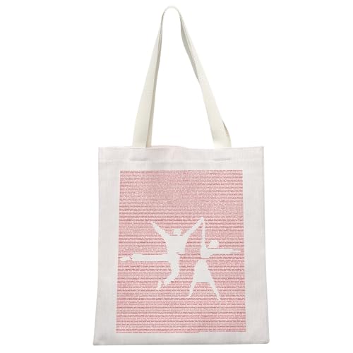 MEIKIUP Story Musical Canvas Tote Bag Tony & Maria Fans Gift Shoulder Bag Musical Lover Gift Stagey Bag