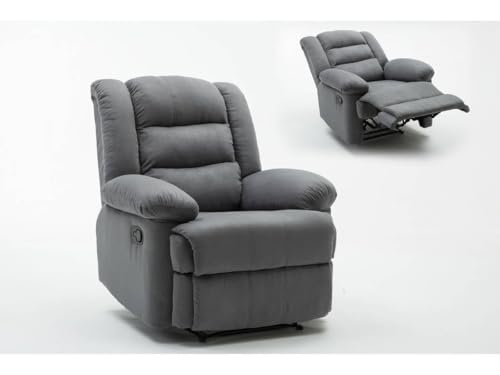 Fauteuil relax "Buckingham" – 85 x 93 x 100 cm