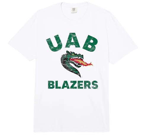 Alabama-Birmingham UAB Blazers Large Comfort Colors Adult Heavyweight T-shirt