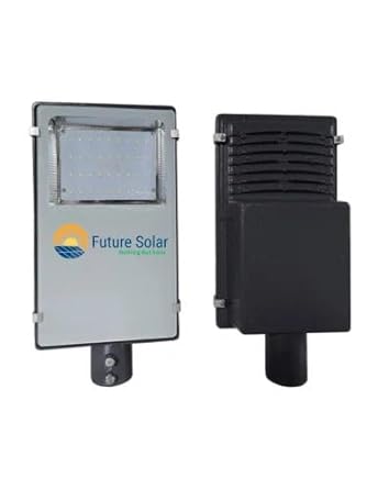 Future Solar Semi-Integrated Domestic LED Solar Street Light * Solar Semi-Integrated 15 Watt Street Light * Solar Module 50WP * Battery 15AH *Driver 85% * Water Proof IP>65 Lumens >110lm/w * Intelligent dimming * Battery Charging and battery lowindication * Auto duck to dawn Operation * two night Backup on fully Charged *Over Charging Protection, deep Discharge Protection * Certifcations: 9001:2015:NSIC, MSME