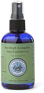 Nantucket Spider Extra Strength Best Natural Tick Repellent Spray (4 Ounce Travel Size)