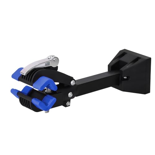 KARAT - Support mural en métal vélo jusqu'à 20 kg - Support de réparation léger mais stable - Pied de montage vélo Pivotant à 90° - Pied d'atelier...