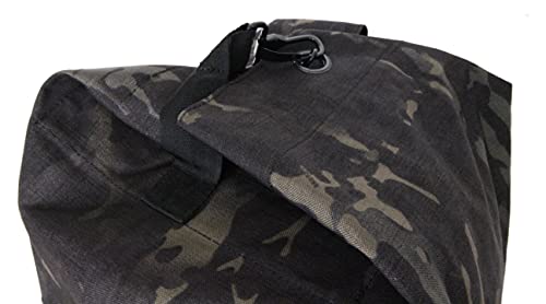 Military Army Style Heavy Duty Double Backpack Strap Duffel Duffle Bag3