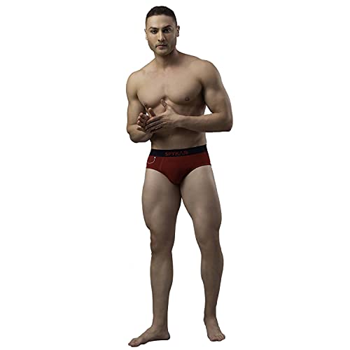 Image of Underjeans Men Cotton Blend Brief - Pack of 2