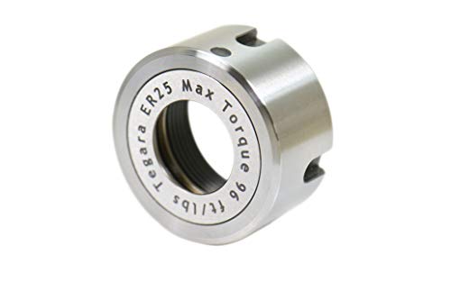 Tegara ER25 Slot Style Ball Bearing Collet Nut 202-1573 P[