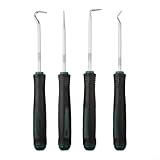 Hakenpick-Werkzeug-Set, 4 Stück, Öldichtungs-Schraubendreher-Set, Dichtungsentferner, Hakenwerkzeug für Autoreparatur und Werkstatteinsatz (B)