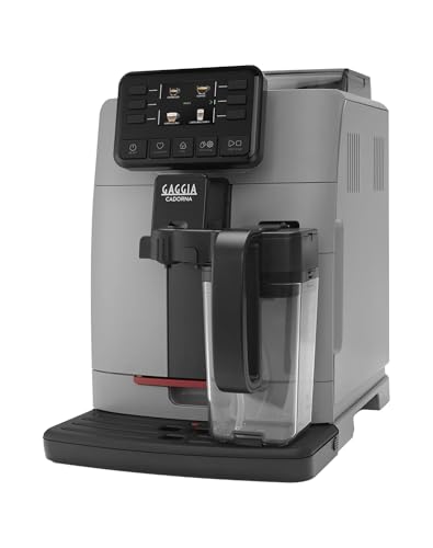 Image of Kaapi Solutions Cadorna Prestige Super-Automatic Espresso Machine - Moon Grey, 14 One-Touch Drinks, Built-in Grinder, Milk Carafe, TFT Display