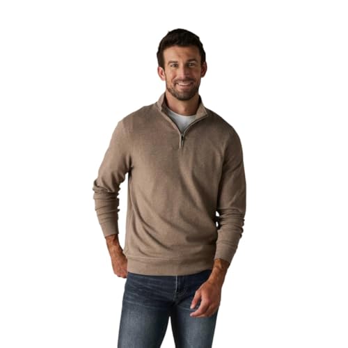 Charcoal Weekend Quarter Zip by The Normal Brand