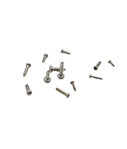Hvazi 12 Kinds M1 M1.2 M1.4 M1.7 304 Stainless Steel Phillips Rounded Head Small Self Tapping Screws Assortment Kit #TOP3