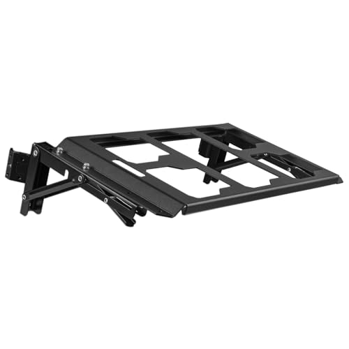 Support pliable latéral de table de travail noir pour établi - 2