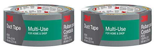 3M Multi-Use Duct Tape, 2930-C, 1.88 Inches by 30 Yards Pack of 2