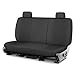 Covercraft SeatSaver Second Row Custom Fit Seat Cover for Select Jeep Wrangler Models - Polycotton (Charcoal)