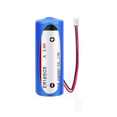 6 PCS A Size 3.6V 4000mAh EVE ER18505 with 2.0 Plug Lithium PLC Industrial Control Battery Non Rechargeable