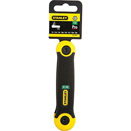 Stanley 269266 Folding Hex Key Set - Torx (8 Pieces)