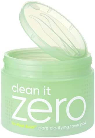 Banila Co Clean It Zero Pore Clarifying Toner Pads, Acne, Blemish, Aha, Bha, Lha, Pore, Clogged Pores #TOP5