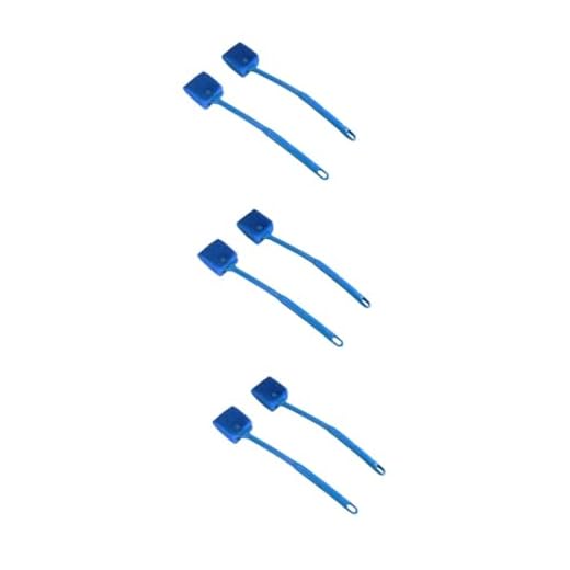 Housoutil 12 Peças acessórios para aquário algicida limpador de aquário removedor de algas escova de limpeza de aquário purificador de algas dupla face tanque de