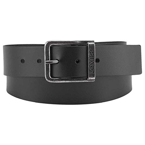 Levi's Herren 221484-3 Gürtel, Schwarz, 110 cm