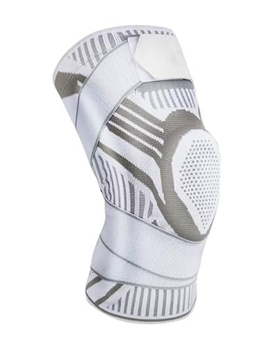 膝サポーター スポーツ ひざ 怪我防止 衝撃保護 加圧ベルト付き 固定 マジックテープ ずれ防止 左右兼用 男女兼用 通気性 伸縮性 吸汗性 速乾性 大きいサイズ ランニング バスケ サッカー 山登り アウトドア運動に適用 1個入 4サイズ ブラック ホワ