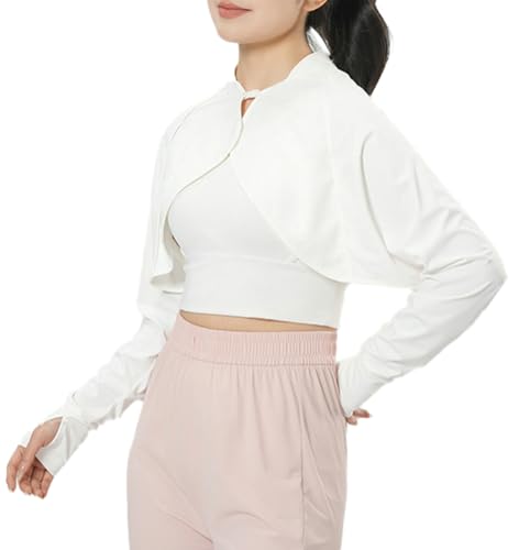 Women Ice Silk Shrug Sun Protection Clothing Women Cooling Arm Sleeves Trendy Summer Scarf Shawl Cover Up for Outdoor