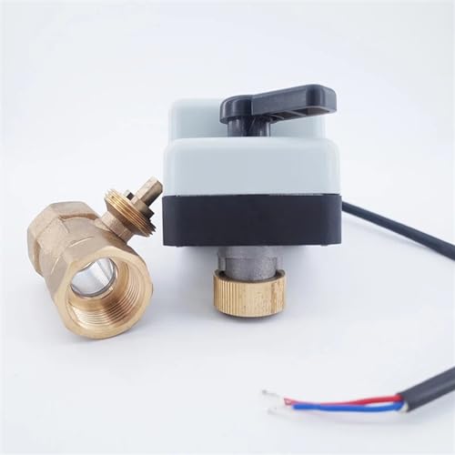 Válvula solenoide motorizada e interruptor eléctrico de 2 vías DN15 AC220V 6