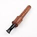 MUXIANG Pearwood Wooden Cigar Mouthpiece Tips Portable Cigar Holder Size 53-57 Gauge Ring