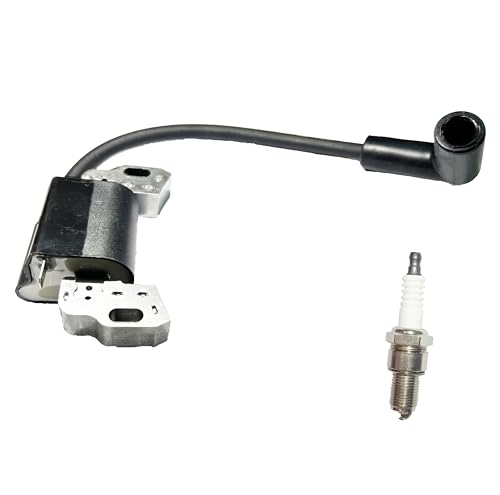 Bobine d'allumage avec Bougie d'allumage pour Briggs & Stratton 500E 575EX 625EXi 08P502 09P602 09P702 08P500 08P600 093J02 09P600 09P700 Remplace 593872 595009 798534...