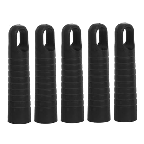 WOFASHPURET 5Pcs Plastic Mop Handle Grip Sleeve Replacement for Broom Handle Easy Installation Comfortable Grip with Hole Compatible with Mop Stick for Various