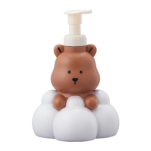 Dispensador de jabón espumoso de 250/500 ml con gel de ducha recargable y botella desinfectante de manos fácil de usar