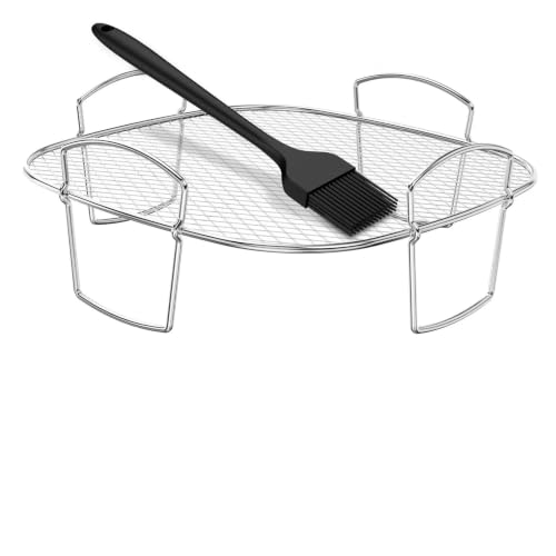 Accessoires de cuisson friteuse à air avec grille de déshydrateur en acier - 3