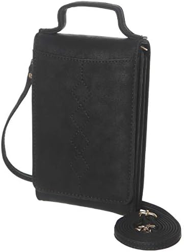 MINICAT Credit Card Slots Small Crossbody Cell Phone Purse Wallet For Women