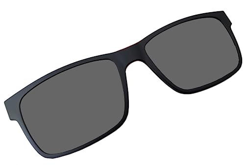 Circleperson Men Eyeglass frame polarized clip on sunshade magnetic glasses 54-17