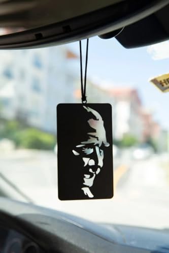 Araba Süsü Metal Portre Atatürk Dikiz Aynası Süsü Hediyelik Eşya Oto Aksesuar