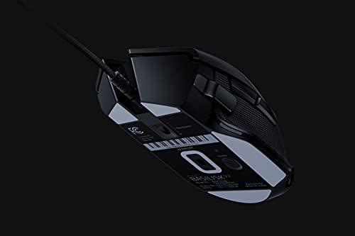 Razer Basilisk V2 - FPS Gaming Mouse (Gaming Mouse with New 20,000 DPI Focus + Optical Sensor, 5G, Removable Dpi Switch and Customizable Scroll Wheel, RGB Chroma and USB) Black