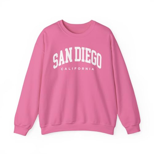 San Diego California Adult Unisex Crewneck Sweatshirt