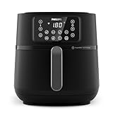 Philips Airfryer 5000 Series XXL, 7.2L (1.4Kg) - 6 portions, 16-in-1 Airfryer, Wifi connected, 90% Less fat with Rapid Air Technology, HomeID app (HD9285/91)