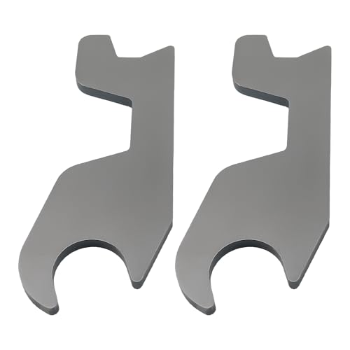 Image of maXpeedingrods Excavator Quick Attach Bucket Ears Fit for John Deere 27 /35 ZTS & 110TLB, Carbon Steel