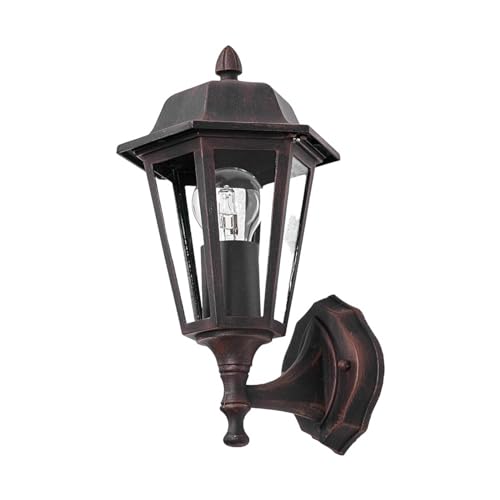 Lindby Wandleuchte außen Lamina (spritzwassergeschützt (Retro, Vintage...