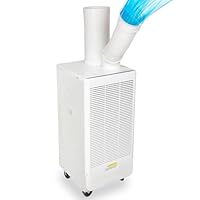 Amazon.co.jp: LIMEY スポットクーラー 業務用 100V 2.5kW 冷風機 冷