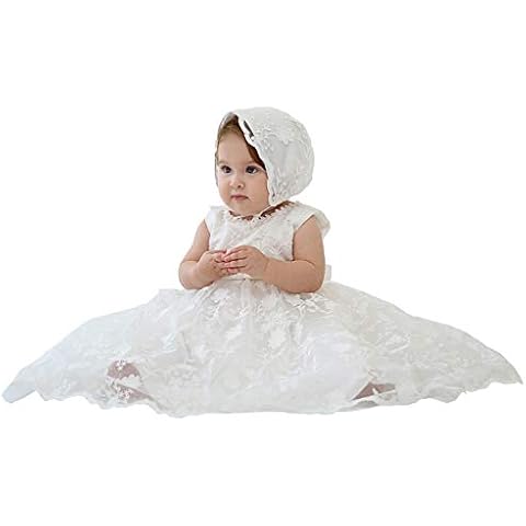 Happy Cherry White Gown for Baby Girls Cover