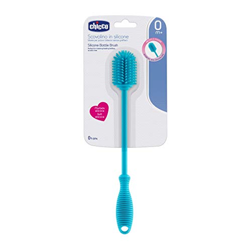 Image of Chicco Sterilizer 2 in 1 & Silicon White Bottle Brush, 1