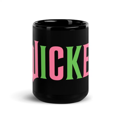 Taza Negra Wicked Logo Cerámica 15 oz miniatura 2