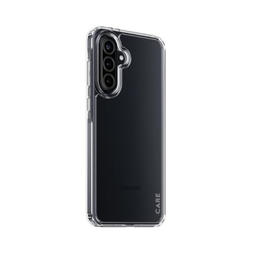 PanzerGlass Care by Flagship Coque Transparent Urban Combat avec Cadre Transparent Samsung Galaxy A36 5G