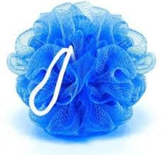 Onlinch Body Back Scrubber, Double Side Bathing Brush for Skin Deep Cleaning Massage Round Loofah