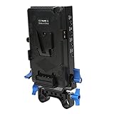 V-Lock-Akkuplatte, V-Mount-Akkuplatte Mehrere Ausgangsschnittstellen Hohe Umwandlungseffizienz für die Kamera